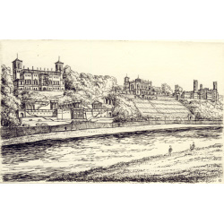 698 Elbhangschl&ouml;sser Dresden 9x14cm
