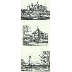 143; 173; 322 Moritzburg Trilogie je 5x7cm und 5x6cm