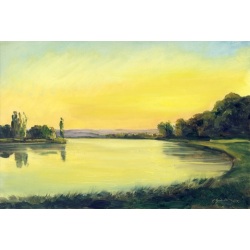 Abend am G&ouml;hrischfelsen